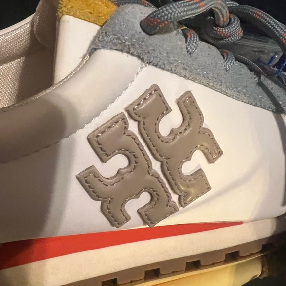 Tory Burch Good Luck Trainer Sneakers in Gressane Color way size 8 NEW - Picture 4 of 12